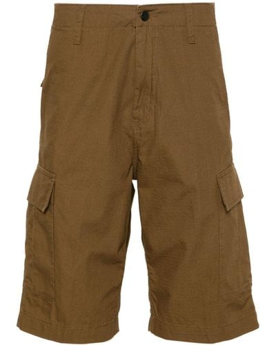 Carhartt Tief sitzende Cargo-Shorts - Grün