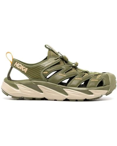 Hoka One One Hopara Cut-out Detail Low-top Sneakers - Green