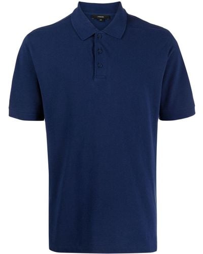 Vince Piqué Poloshirt - Blauw