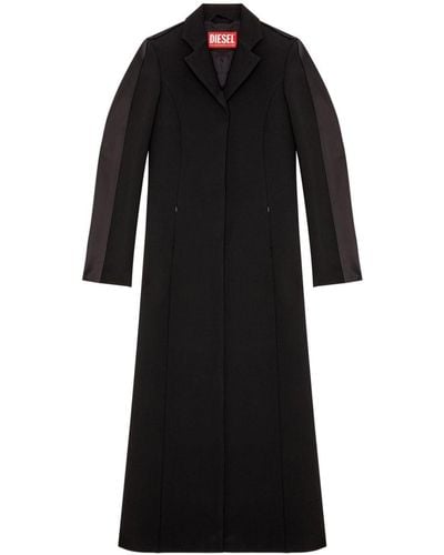 DIESEL G-fine Single-breasted Coat - Black