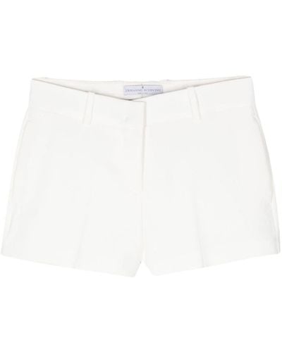 Ermanno Scervino Tailored crepe shorts - Weiß