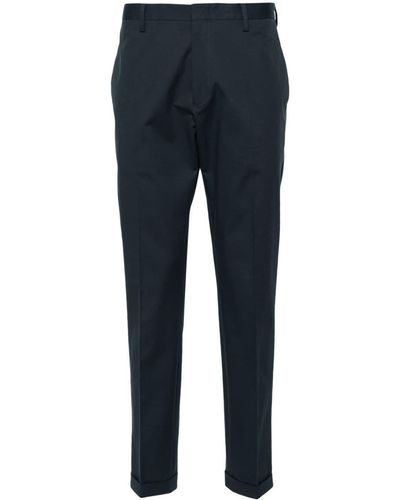 Paul Smith Mid-rise Tapered Chinos - Blue