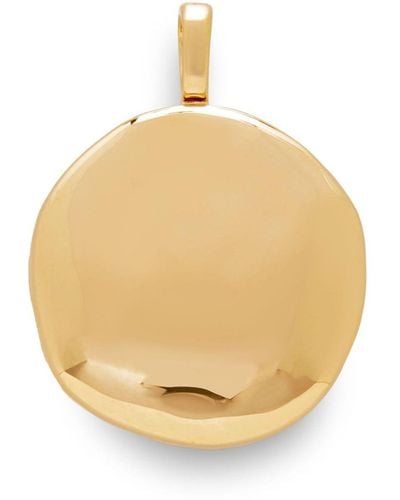 Monica Vinader Deia Circular Pendant - Natural