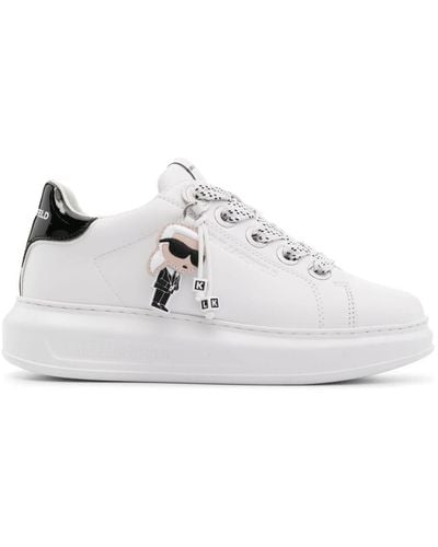 Karl Lagerfeld Kapri K/ikonik Chunky Sneakers - Wit