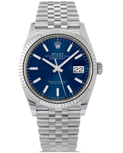 Rolex Reloj Datejust de 36mm 2023 sin uso - Azul