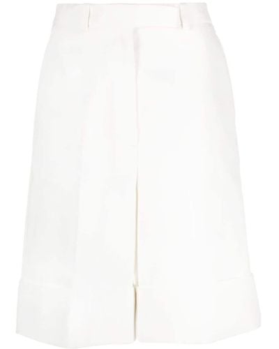 Thom Browne Knee-length Tailored Shorts - White
