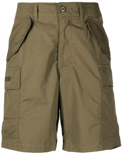 WTAPS Cargo-Shorts mit Logo-Patch - Grün