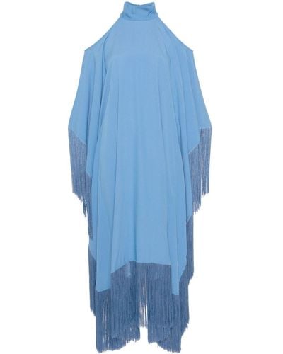 ‎Taller Marmo Robe-caftan Divina à coupe longue - Bleu