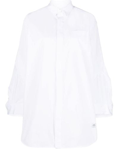 Sacai Camicia con colletto classico - Bianco