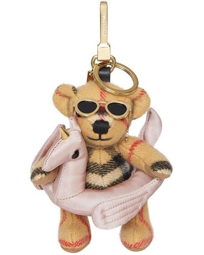 Burberry Thomas Bear Charm In Pool Float - Multicolor