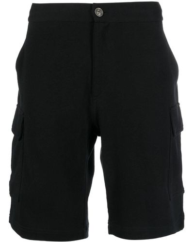 Brunello Cucinelli Cargo-pockets Bermuda Shorts - Black