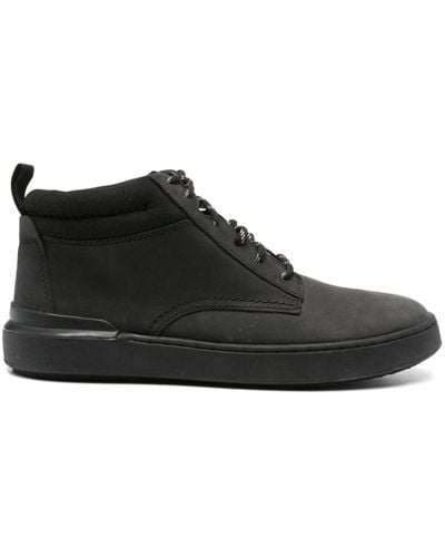 Clarks Courtlite Mid Leather Boots - Black