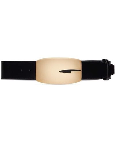 Gucci Patent-leather Adjustable Belt - Black