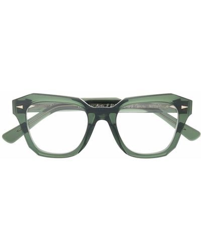 Ahlem Gafas con montura oversize - Verde