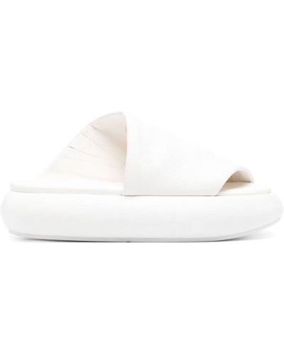 Marsèll Ciambellona Leather Sandals - White