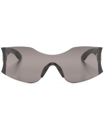 Balenciaga Gafas de sol Houglasses con montura oversize - Gris