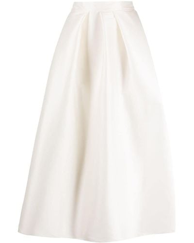 Sachin & Babi Leighton Faille Skirt - White