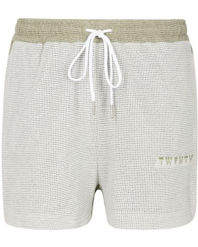 Twenty Pantalones cortos Breathe con diseño colour block - Verde