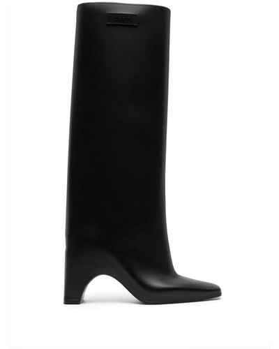 Coperni Rubber Bridge Knee-length Boots - Black