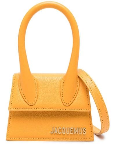 Jacquemus Le Chiquito Mini Leather Bag - Orange