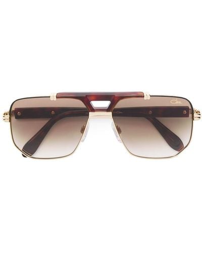 Cazal Navigator-frame Sunglasses - Metallic
