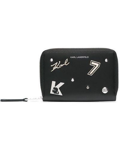 Karl Lagerfeld K/karl Seven Pins 財布 - ブラック