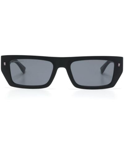 DSquared² Icon Rectangle-frame Sunglasses - Gray