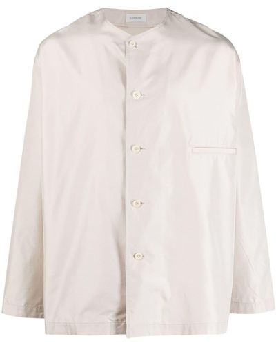 Lemaire Button-up Overhemd - Roze