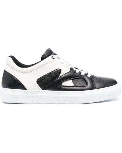ih nom uh nit Low-top Lace-up Trainers - Black