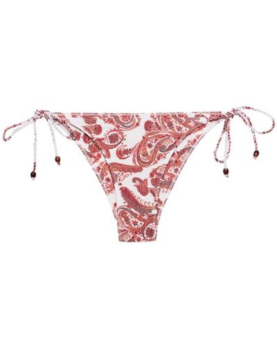 Faithfull The Brand Picone Bikini Bottoms - Pink
