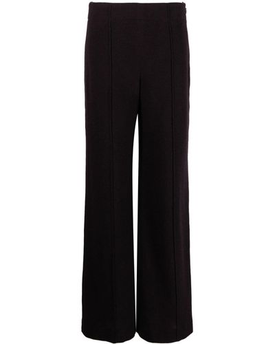 Chloé Wide-leg Tailored Pants - Black