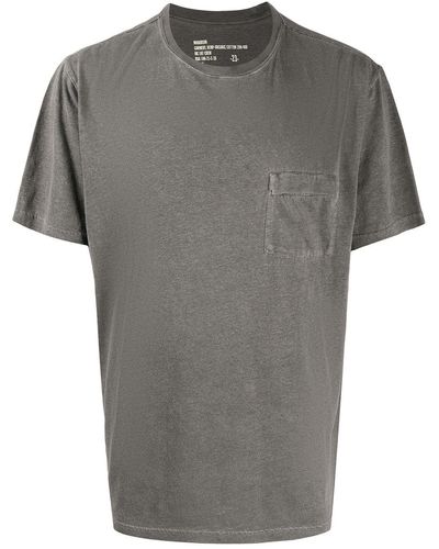 Maharishi Acid-wash Cotton T-shirt - Grey