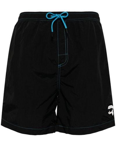 Karl Lagerfeld Ikonik 2 Swim Shorts - Black
