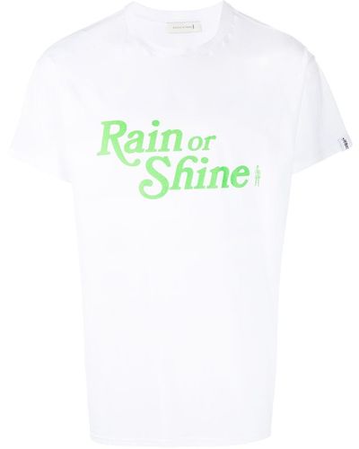Mackintosh Rain Or Shine T-shirt - White