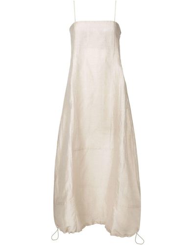 Osklen Vestido midi - Blanco