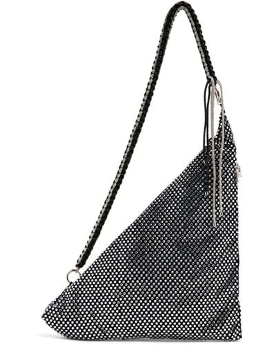 Rosantica Vela Crystal-embellished Bag - Black