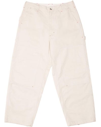 Engineered Garments パッチポケット パンツ - ホワイト