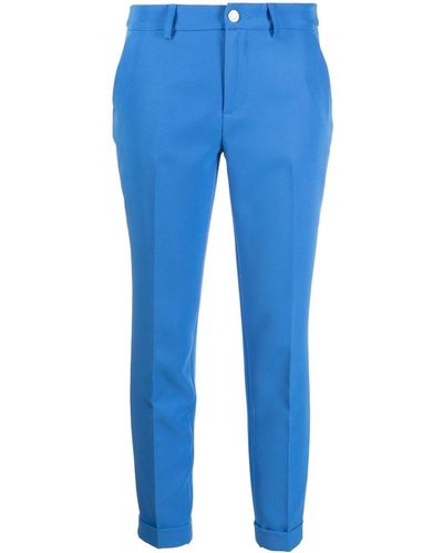 Liu Jo Pantalones pitillo estilo capri - Azul