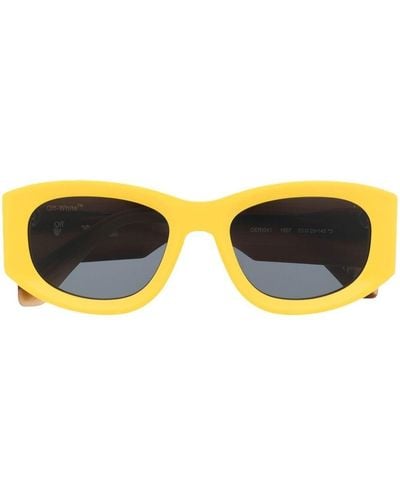 Off-White c/o Virgil Abloh Joan Square-frame Sunglasses - Yellow