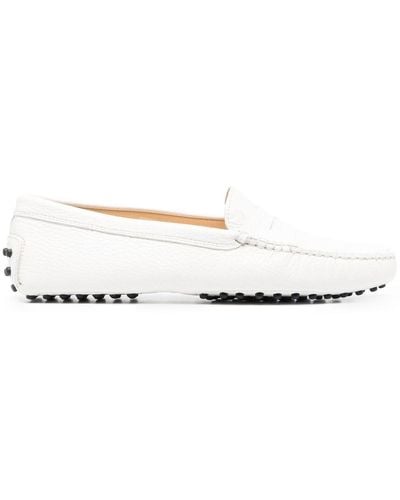 Tod's Gommino Driving Shoes - White
