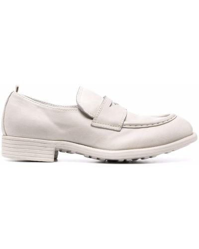 Officine Creative Slip-on Leather Loafers - White