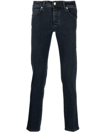 Barba Napoli Straight Jeans - Blauw