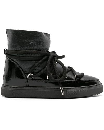 Inuikii Classic Sneaker Lambskin Boots - Black