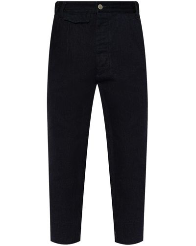DSquared² Low-rise Tapered Jeans - Blue