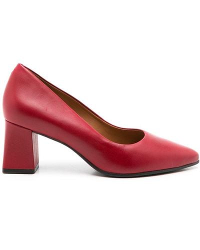 Sarah Chofakian Zapatos Francesca con tacón de 65mm - Rojo