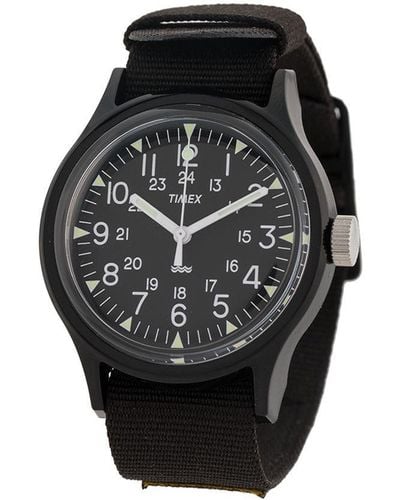 Timex Mk1 36mm Round Watch - Black