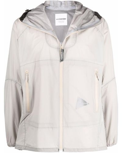 and wander Imperméable 3L UL - Gris