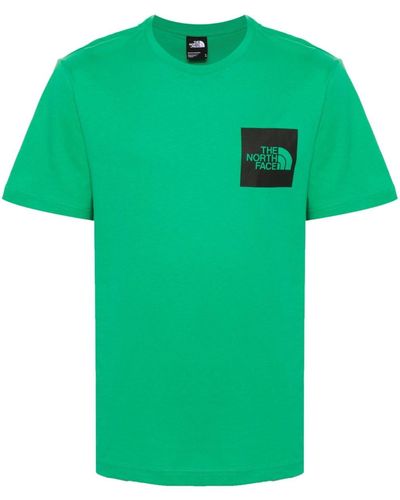 The North Face T-Shirt mit Logo-Print - Grün