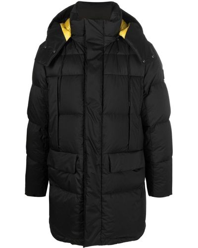 Tatras Padded Hooded Coat - Black
