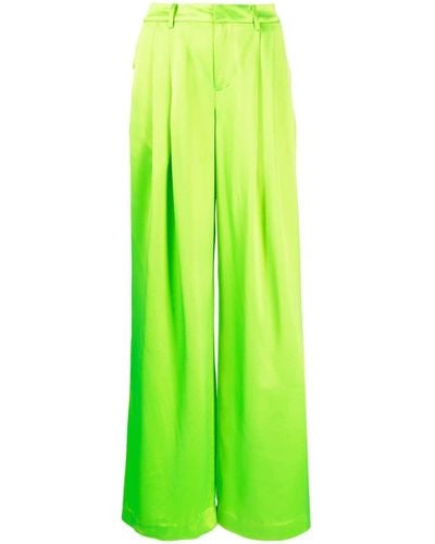 retroféte Pantalones de vestir Pauletta - Verde